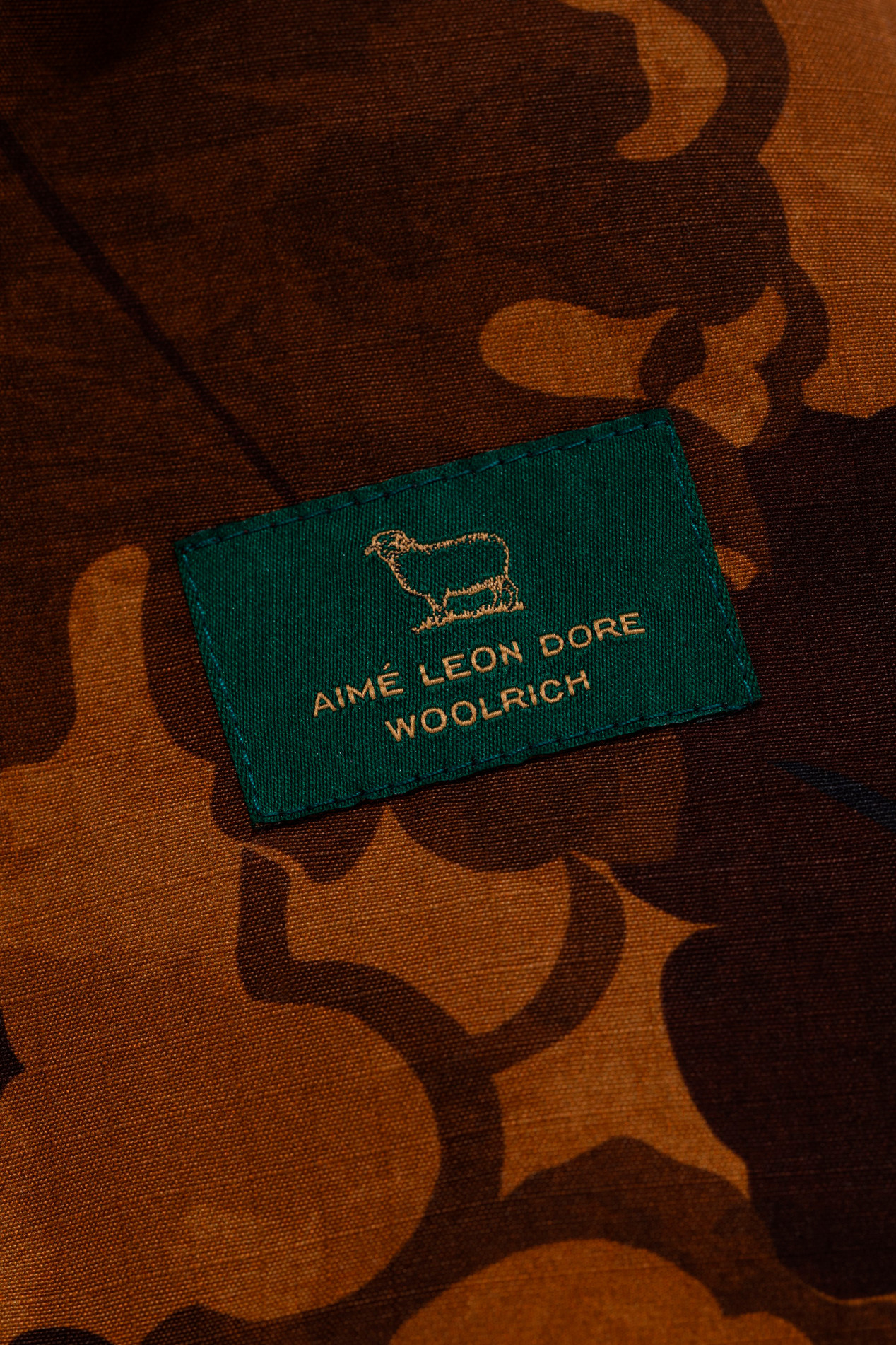 Camo Aleutian Parka - Aimé Leon Dore / Woolrich Brown photo 4 | Woolrich