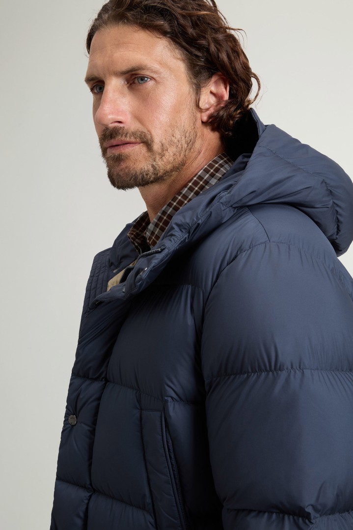 Cloud Parka aus Mikrofaser Blau photo 4 | Woolrich