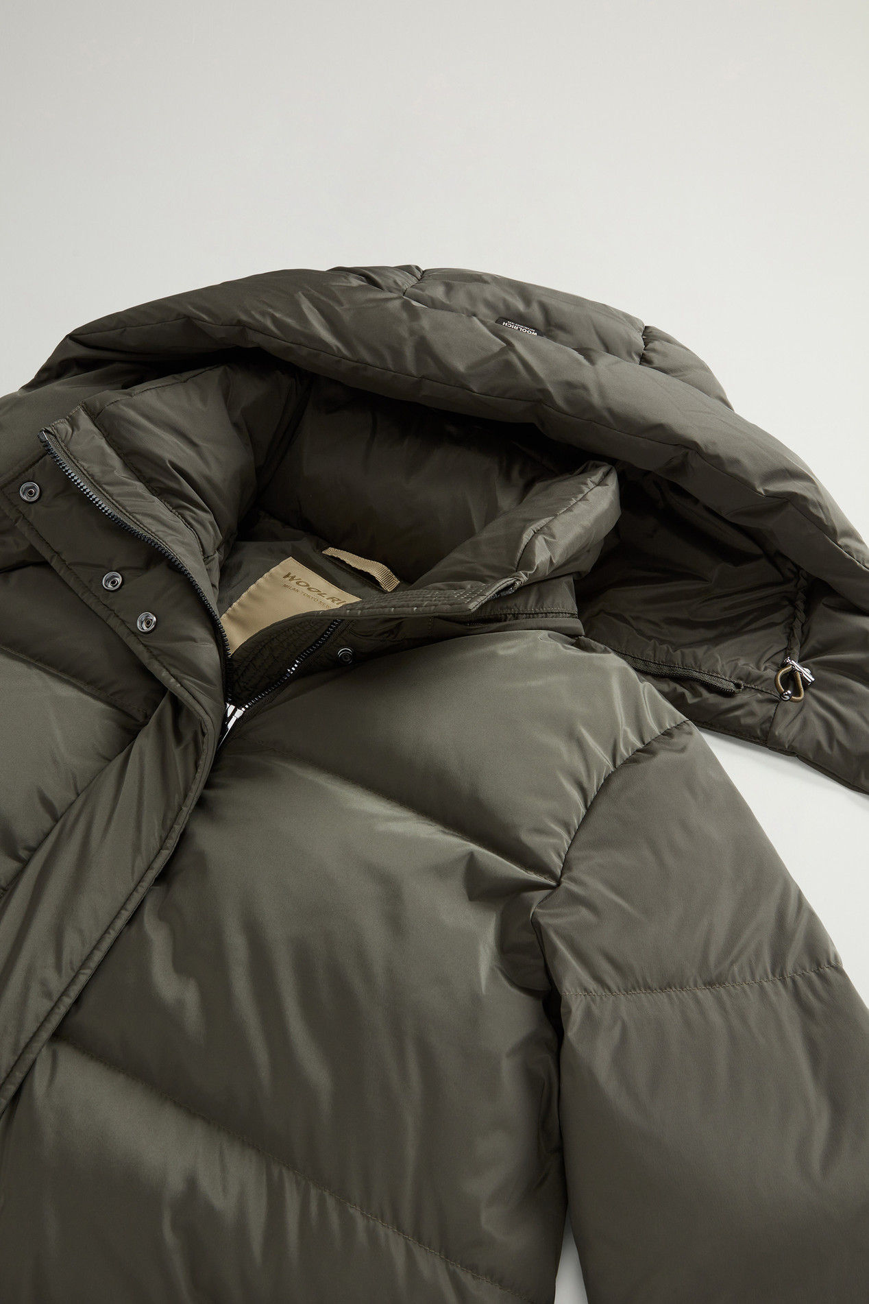 KELLY LONG PARKA Green photo 6 | Woolrich