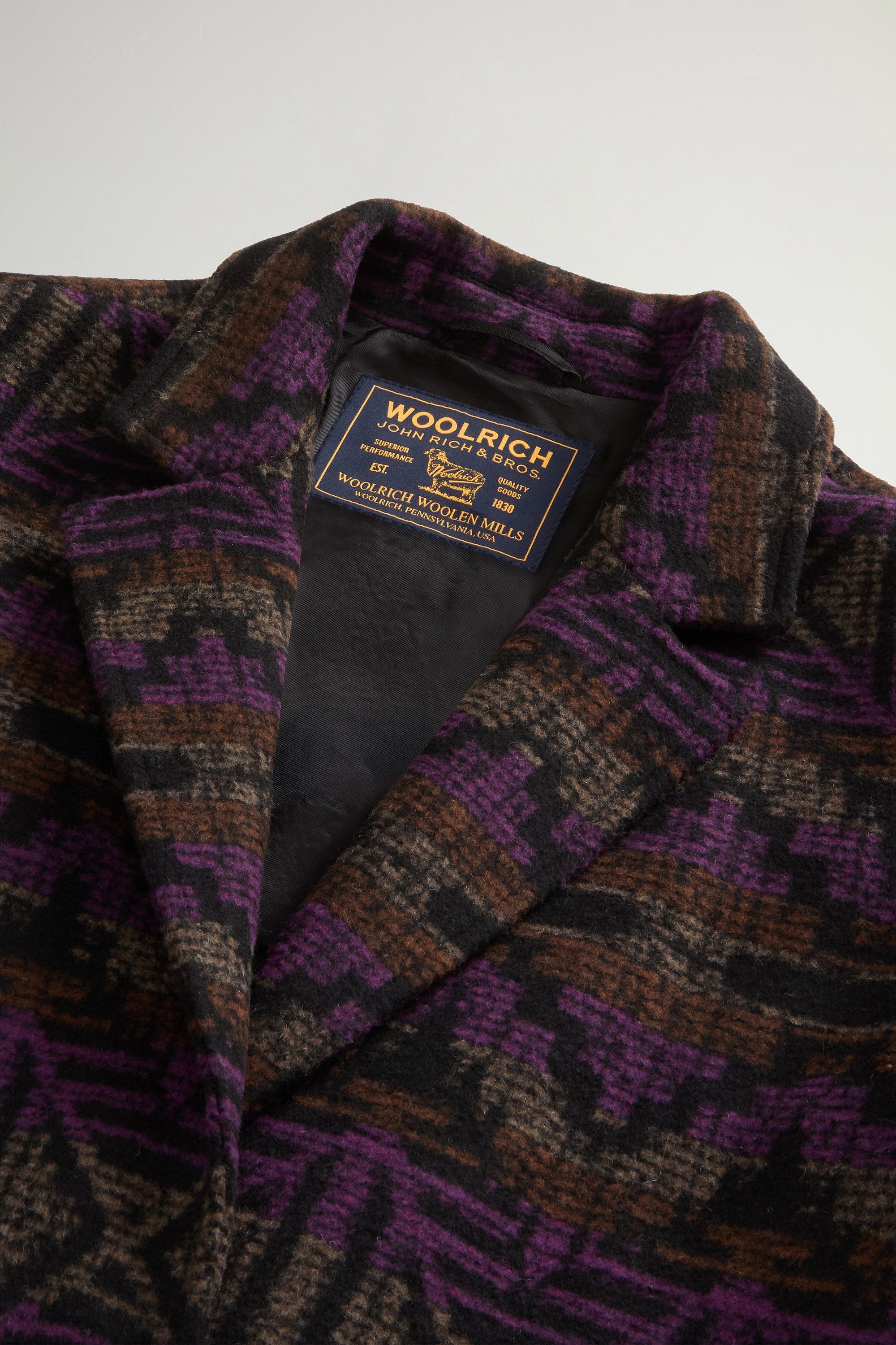 AZTEC COAT Schwarz photo 6 | Woolrich