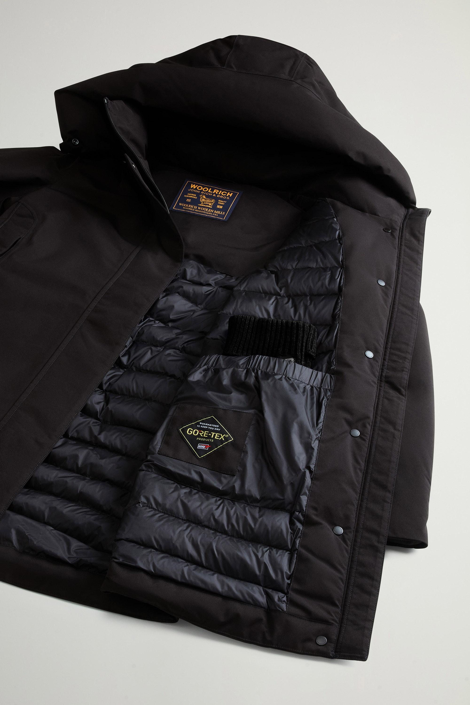 Marshall Parka in WINDSTOPPER® by GORE-TEX® Fabric Black photo 8 | Woolrich