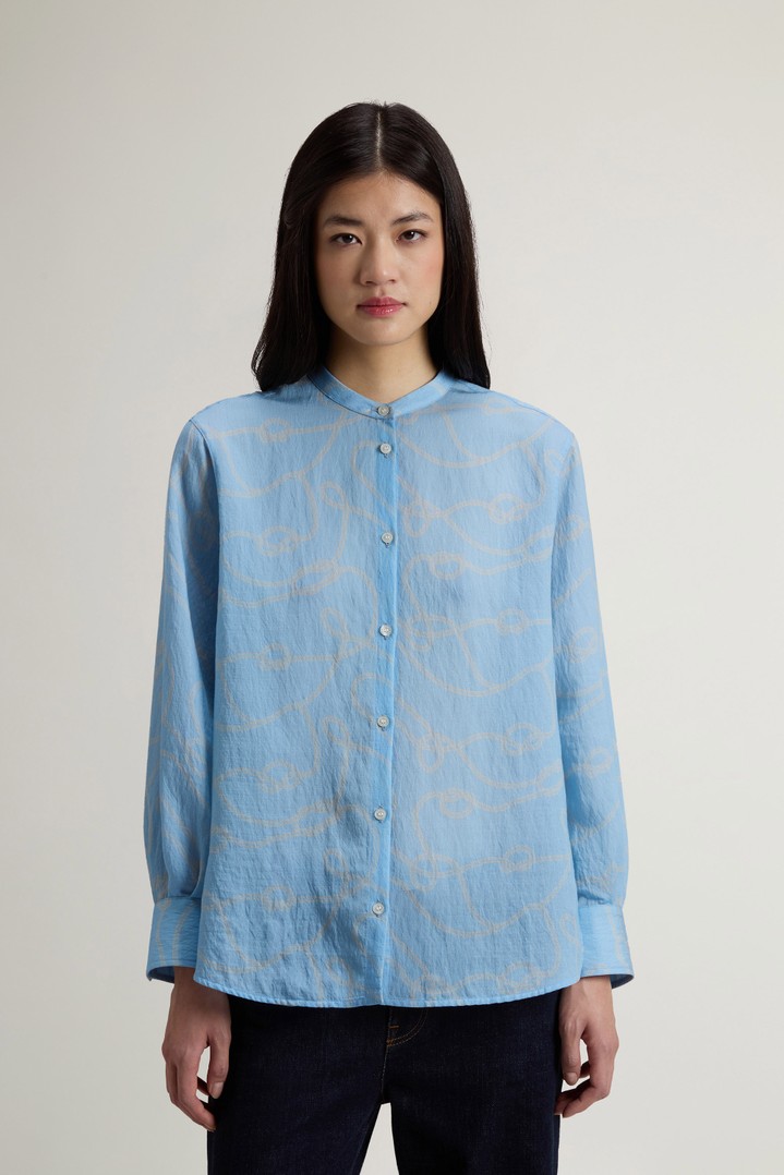 FLUID SHIRT Blue photo 1 | Woolrich