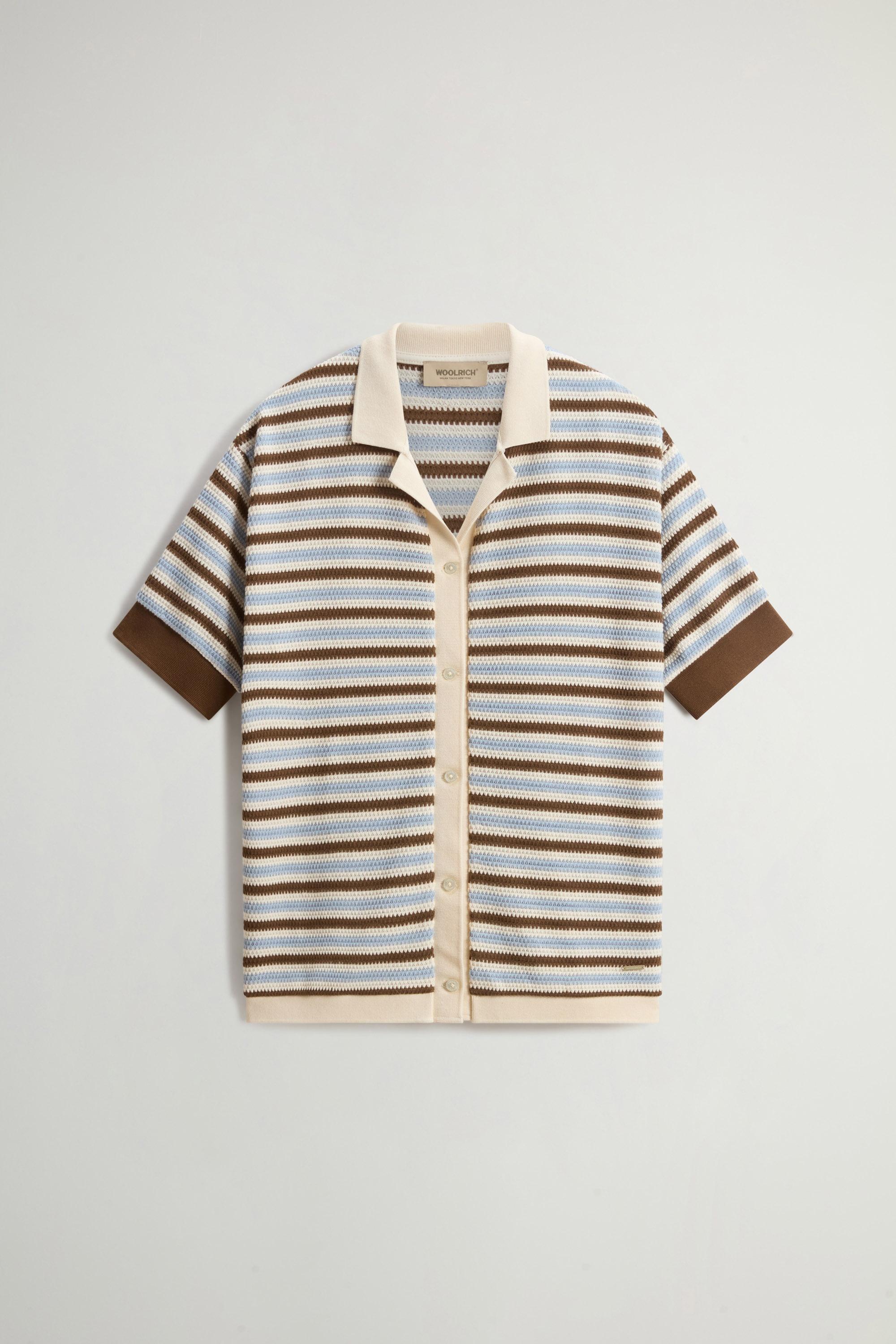 STRIPED JERSEY SHIRT Multicolor photo 5 | Woolrich
