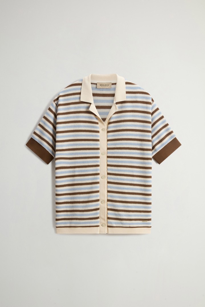 STRIPED JERSEY SHIRT Multicolor photo 5 | Woolrich