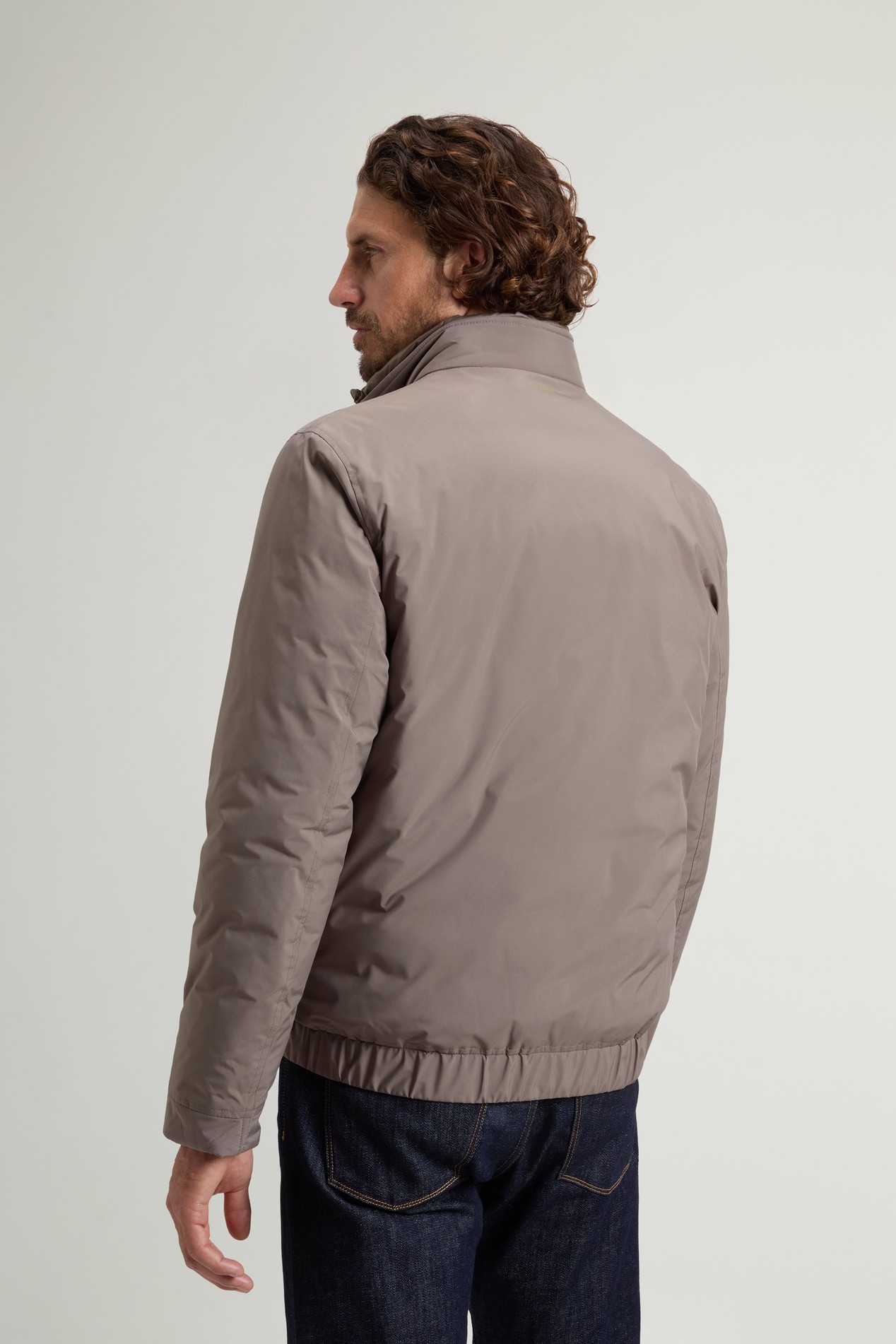 Padded Cloud Bomber Brown photo 3 | Woolrich