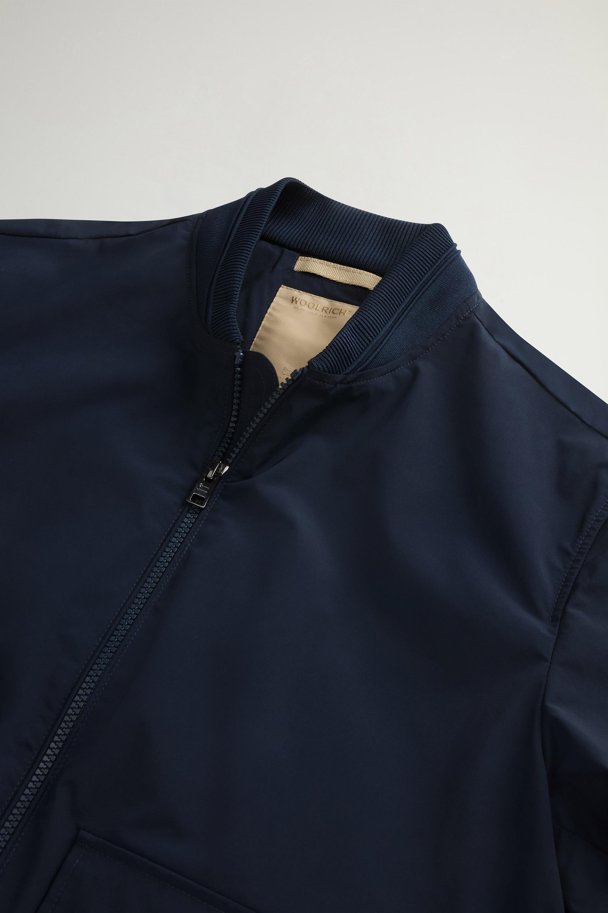 URBAN WESLEY BOMBER Blue photo 6 | Woolrich