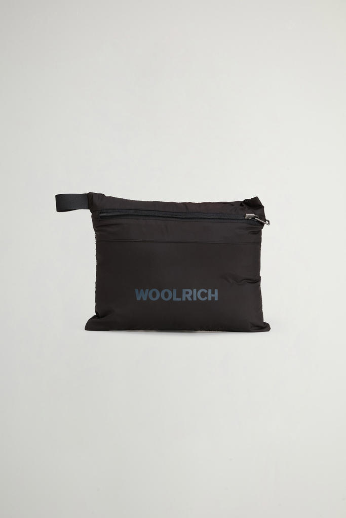 PADDED HOODED BIB - MICROFIBER Noir photo 4 | Woolrich