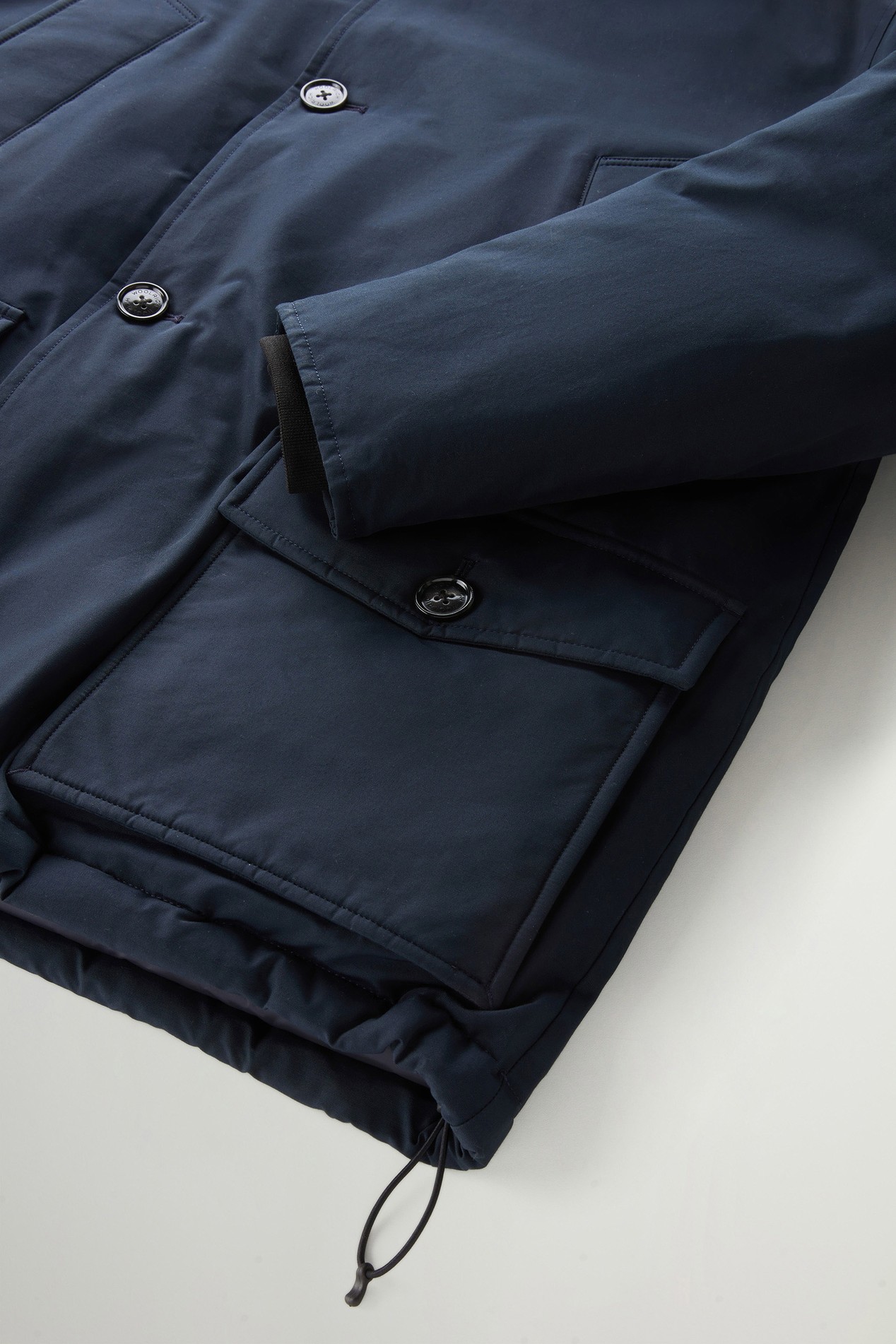 Arctic Anorak en Ramar Cloth Bleu photo 3 | Woolrich