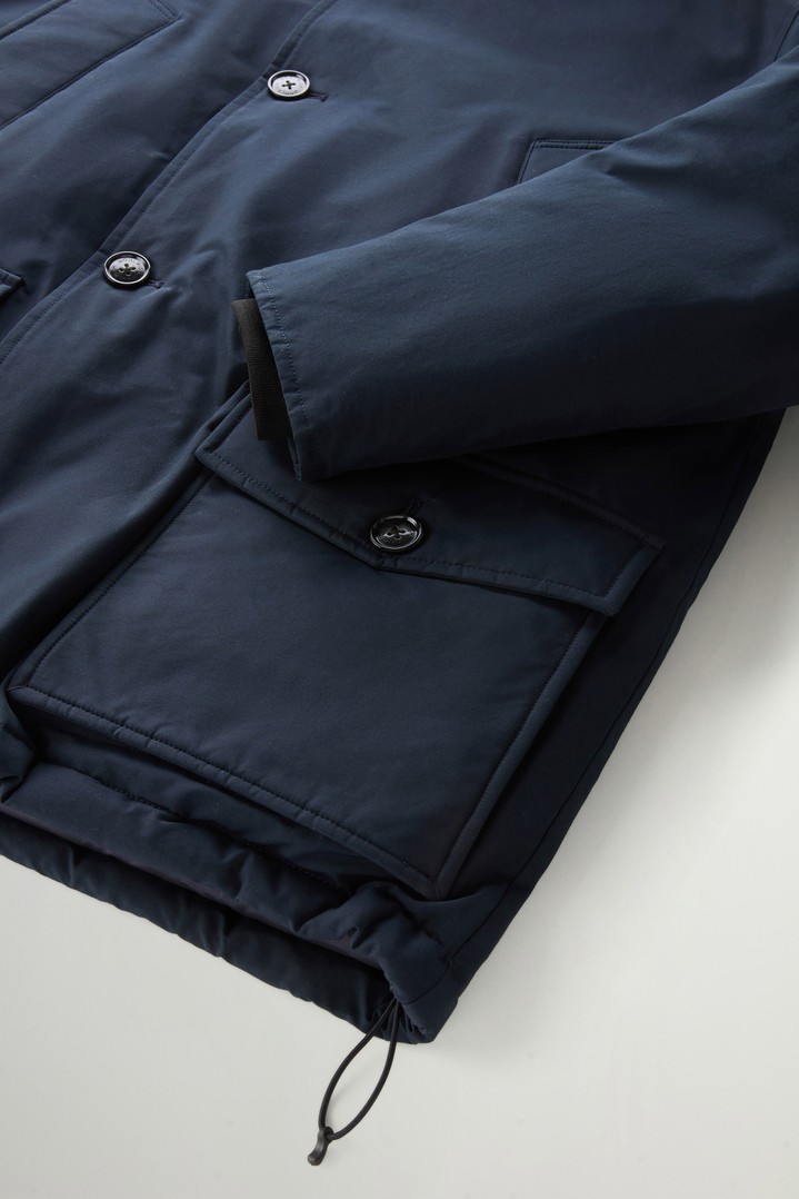 Arctic Anorak en Ramar Cloth Bleu photo 3 | Woolrich