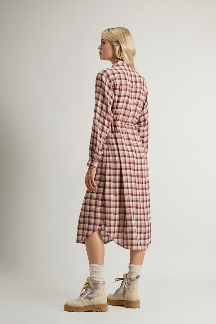 Dress in Italian Brushed Fabric Pink photo 3 | Woolrich