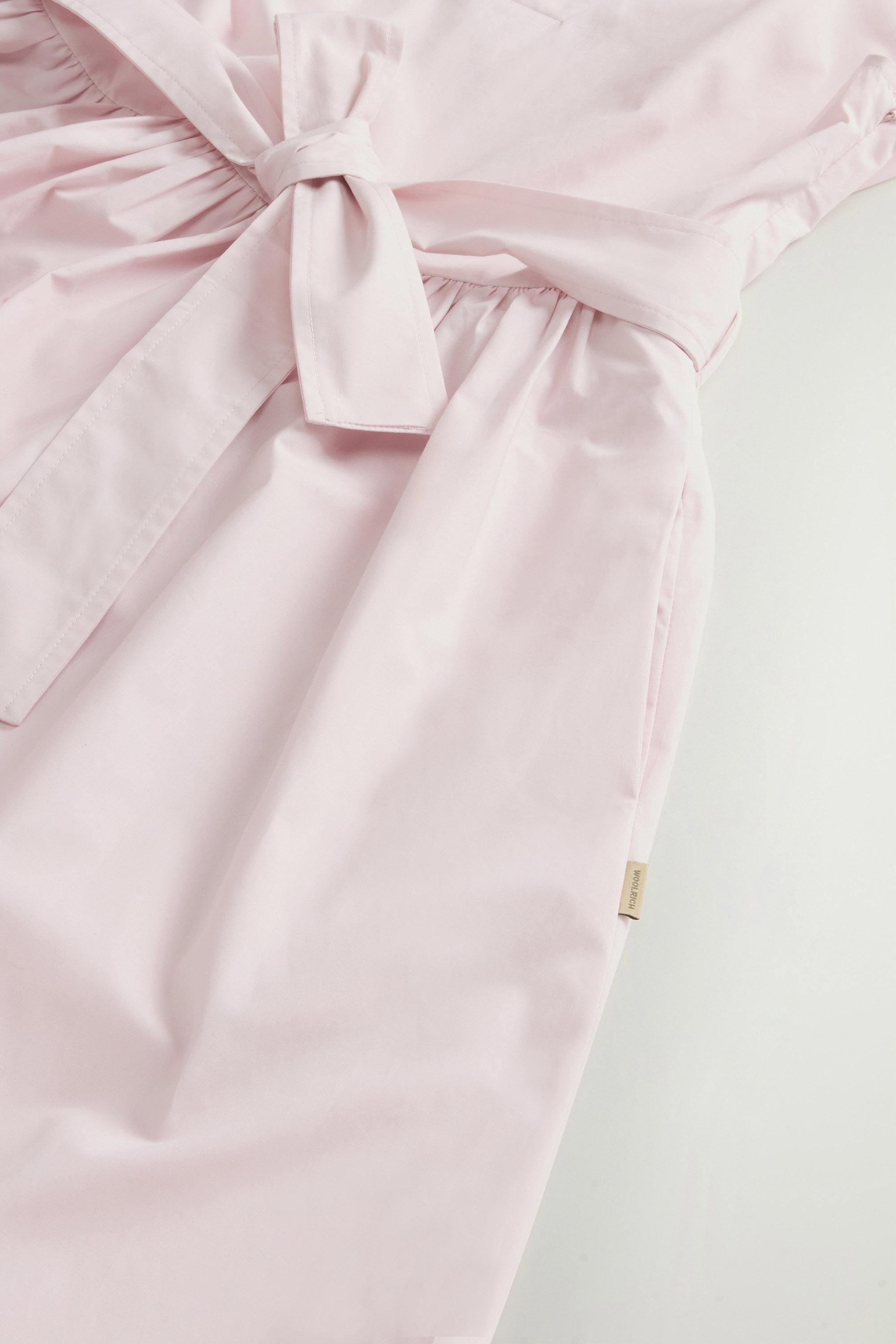 POPLIN SHORT DRESS Pink photo 6 | Woolrich