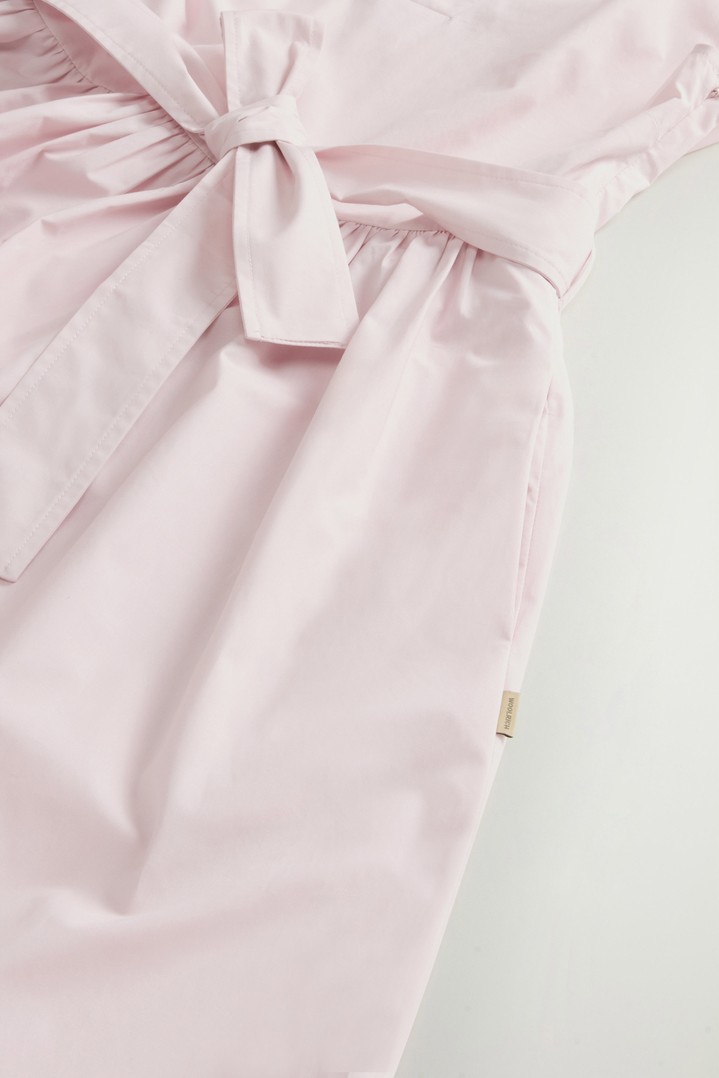 POPLIN SHORT DRESS Pink photo 6 | Woolrich