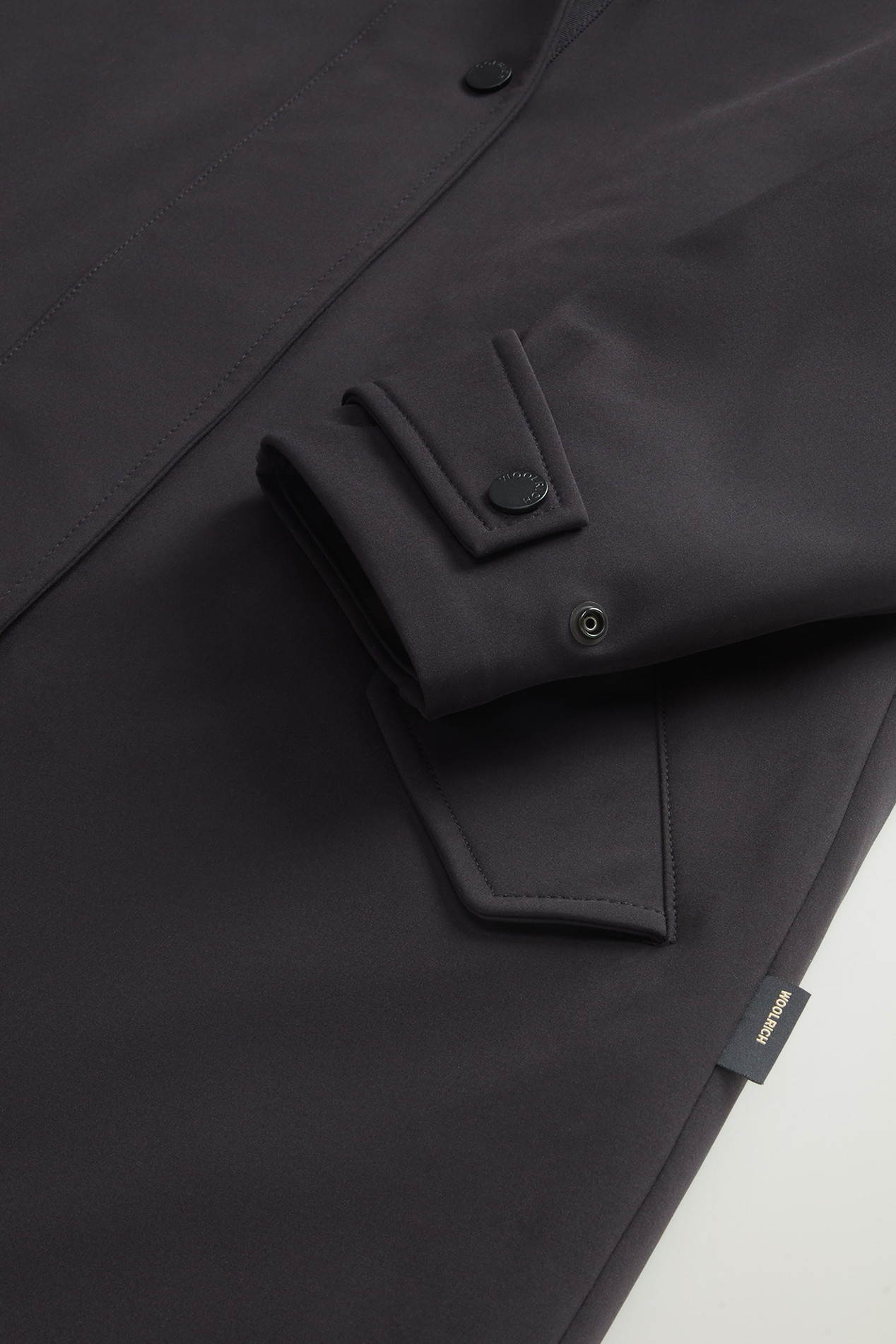 2-In-1 Firth Parka in Tech Softshell Black photo 3 | Woolrich