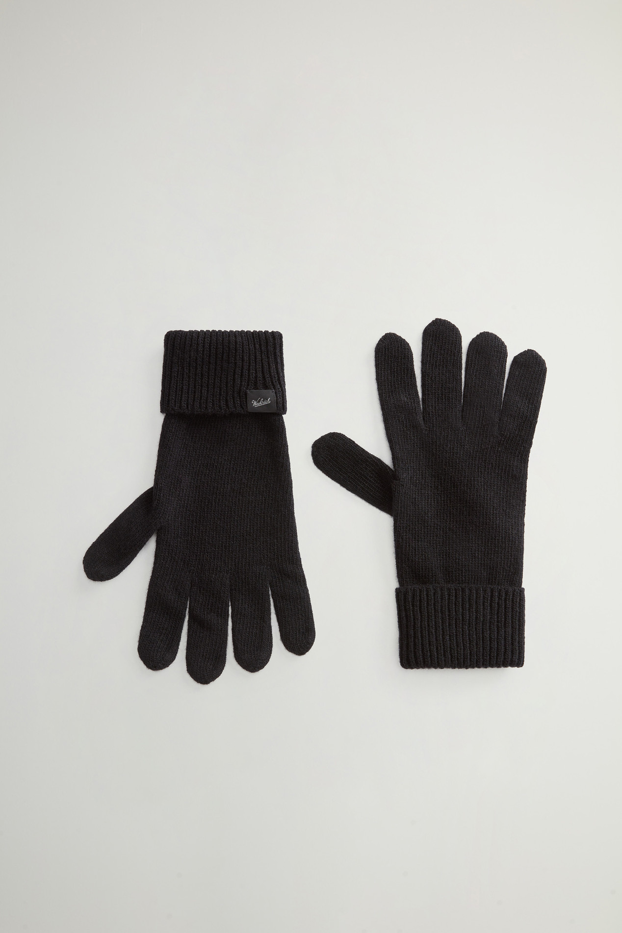 Gloves in Wool Blend Black photo 1 | Woolrich