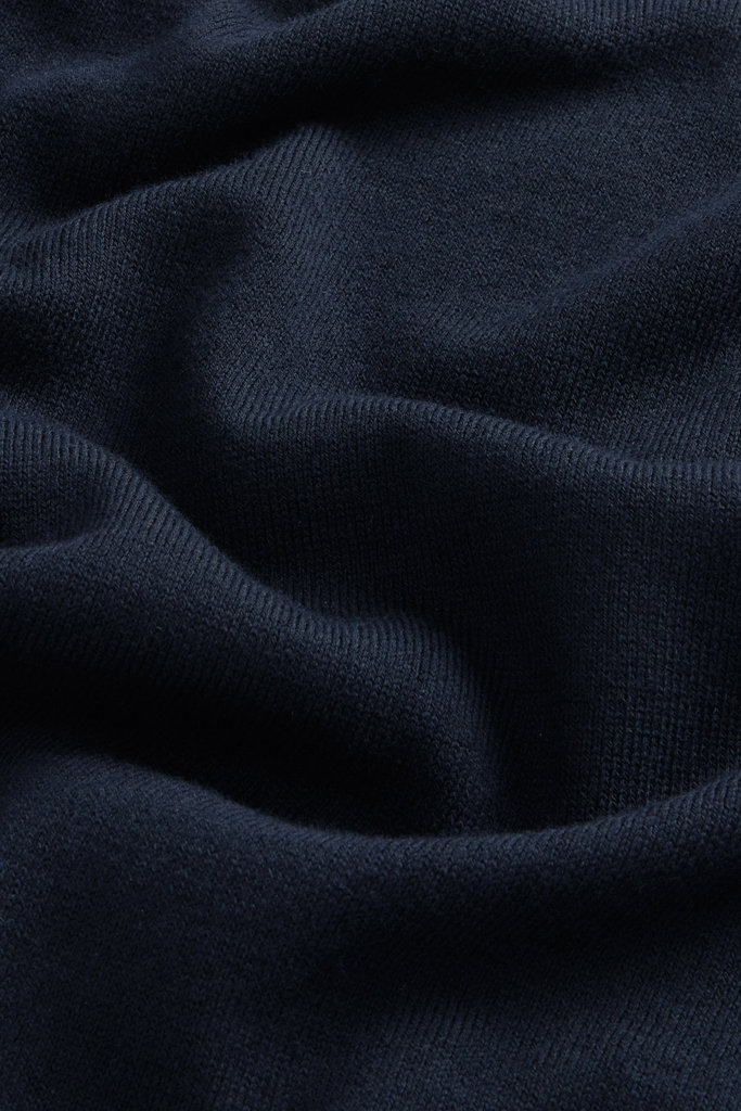 Short-Sleeved Pure Cotton Sweater Blue photo 8 | Woolrich