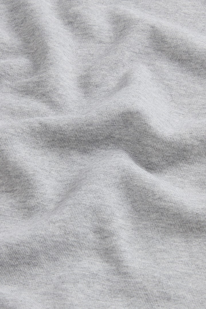 MACRO LOGO HOODIE Gray photo 7 | Woolrich