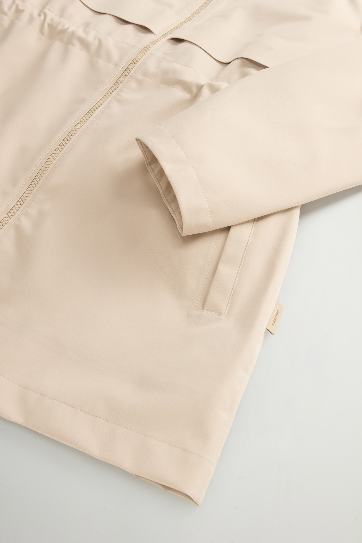 3-in-1 Parka in Light Stretch Fabric Beige photo 8 | Woolrich