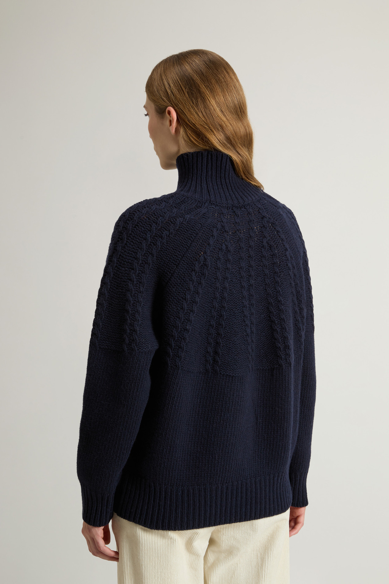FAIRISLE TURTLENECK Blue photo 3 | Woolrich