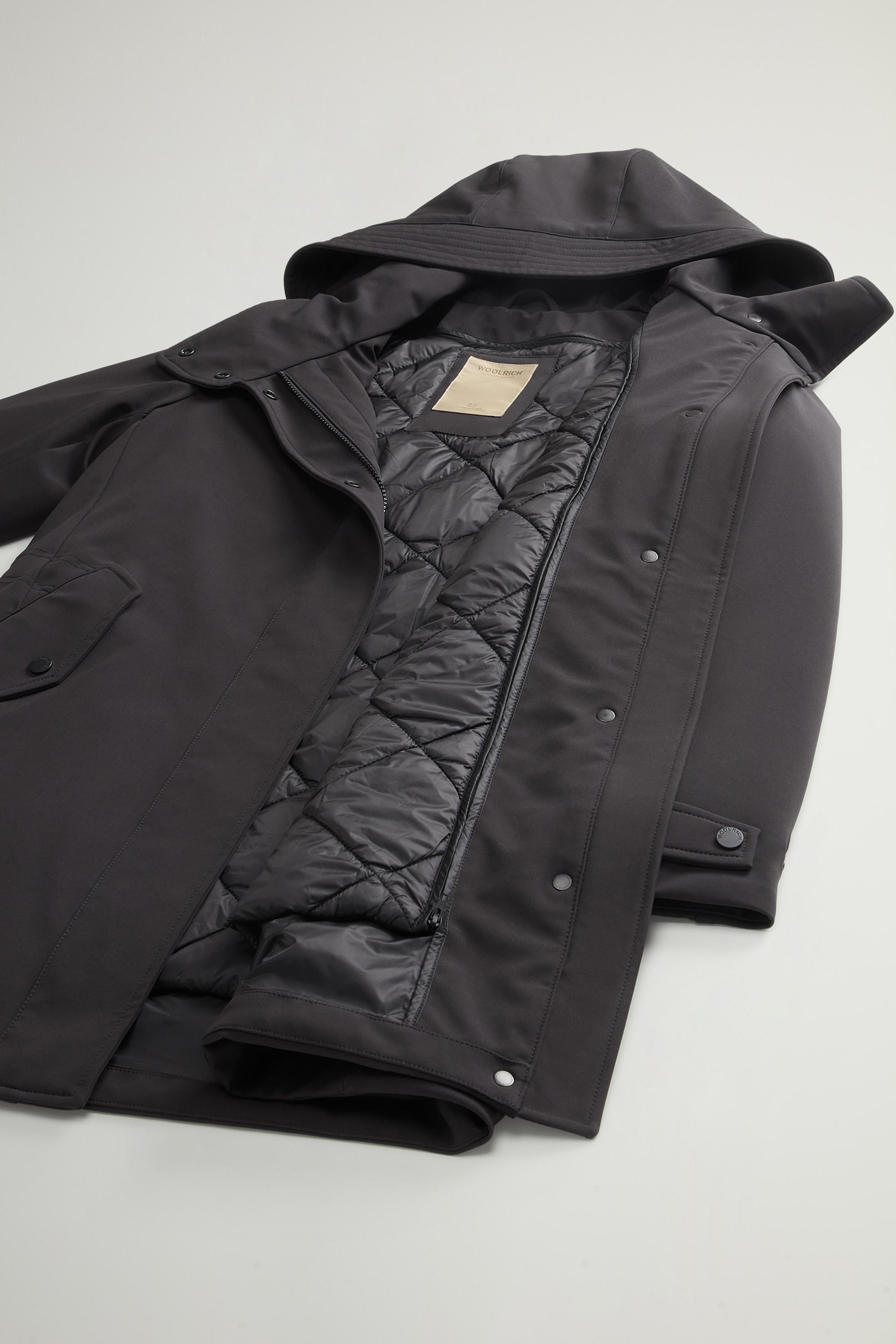 2-In-1 Firth Parka in Tech Softshell Black photo 5 | Woolrich