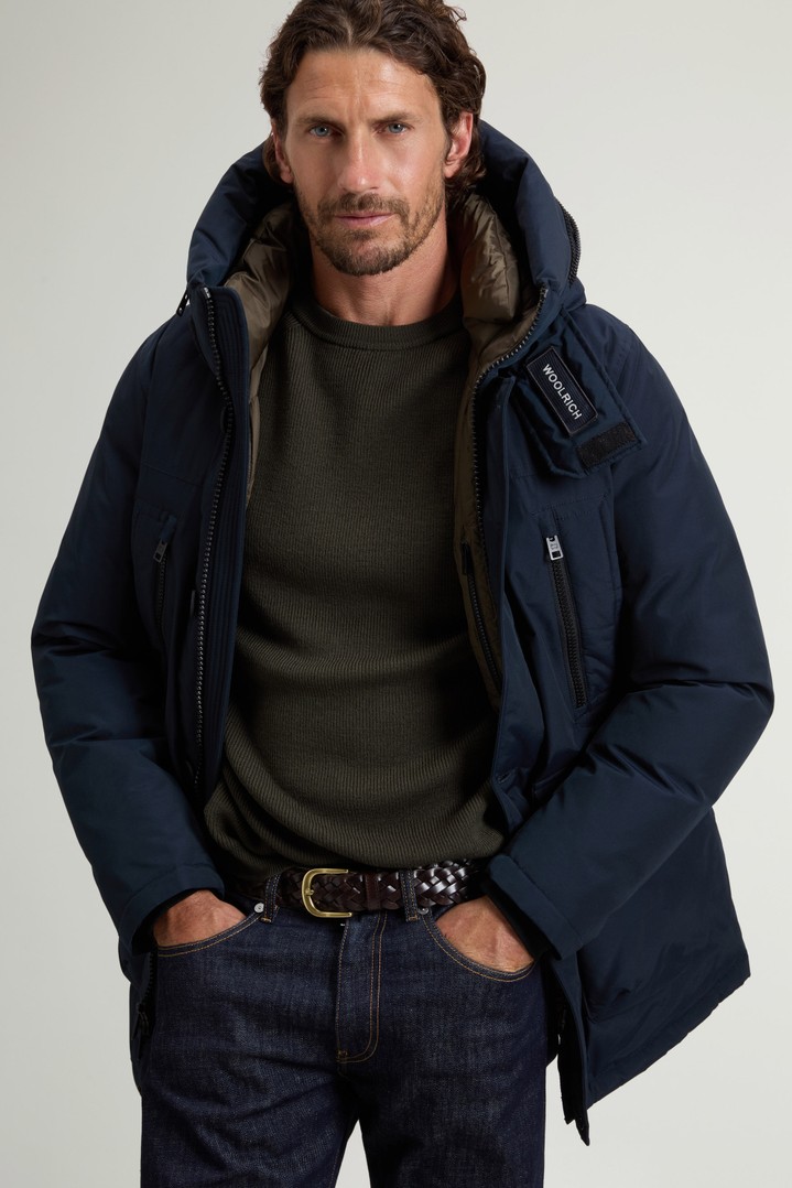 Arctic Parka Evolution in Ramar Cloth Blue photo 4 | Woolrich