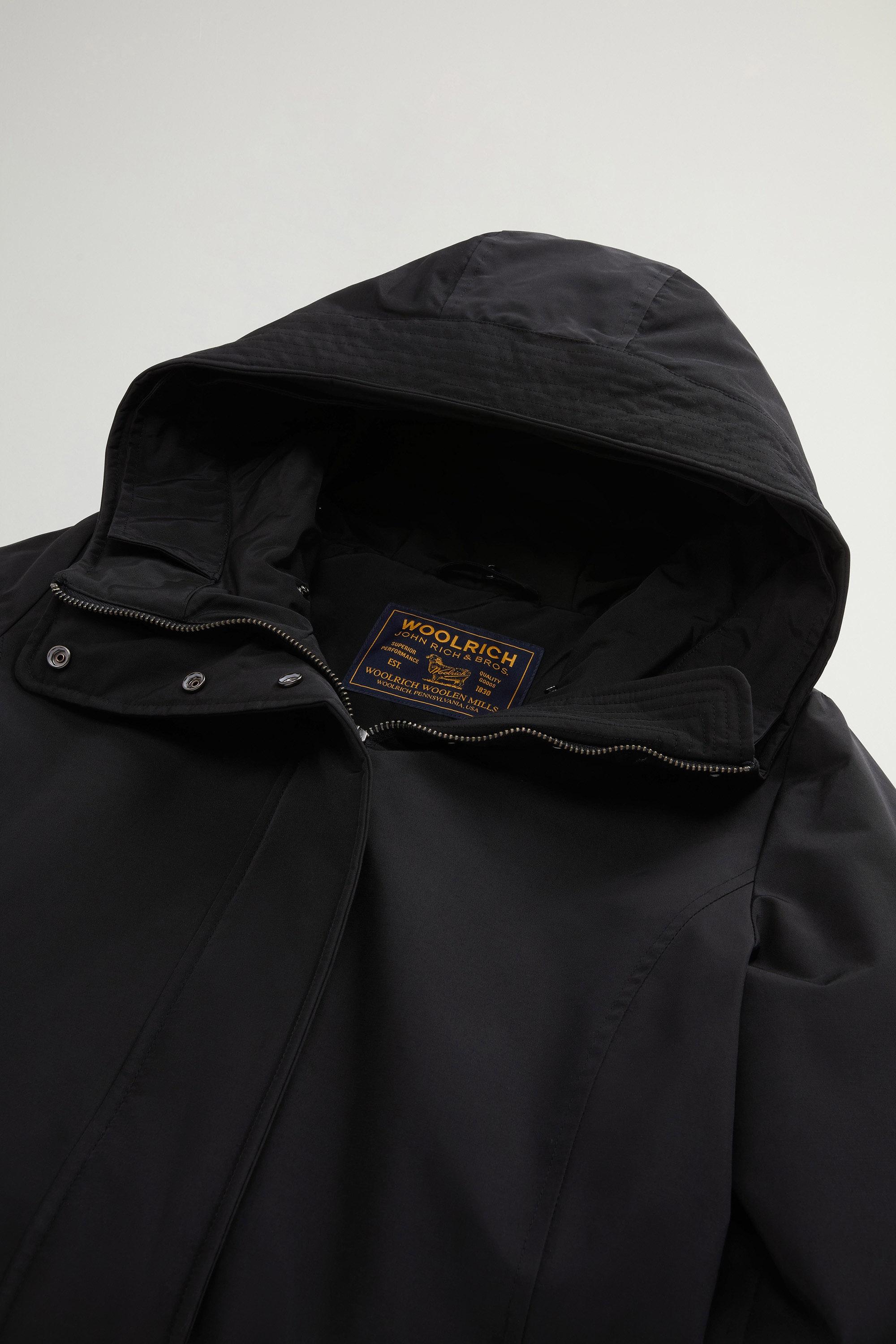 BOULDER FAUX FUR PARKA Black photo 7 | Woolrich