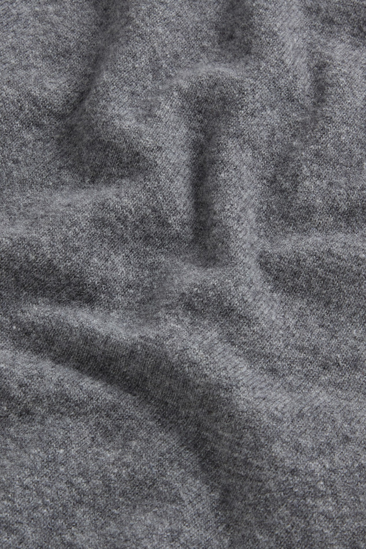 WOOL CASHMERE CREWNECK GG13 Gray photo 7 | Woolrich