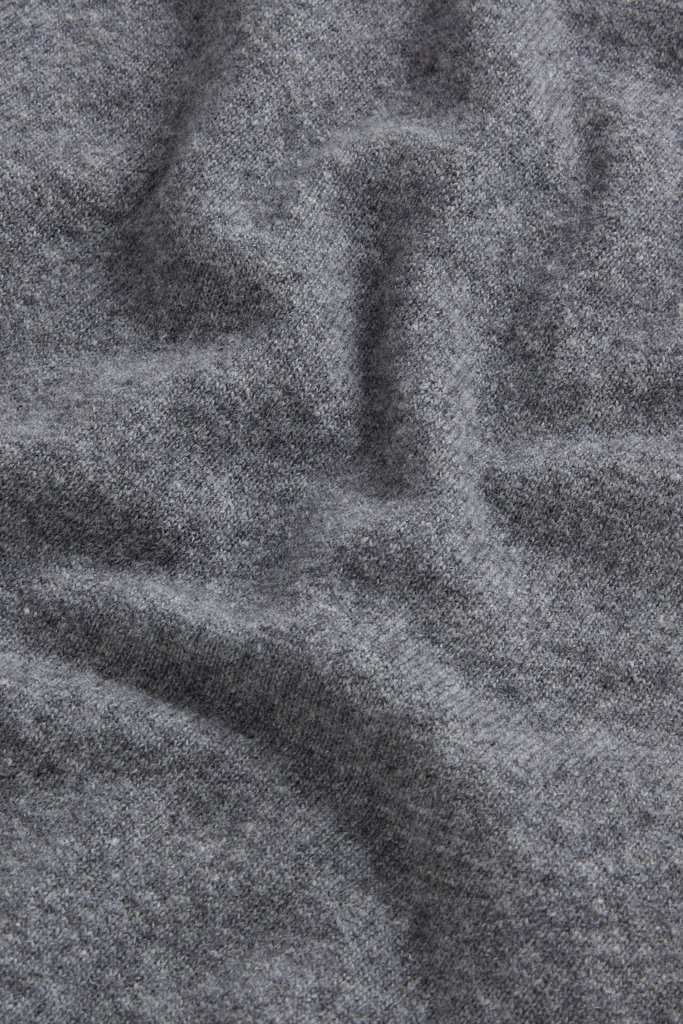 WOOL CASHMERE CREWNECK GG13 Gray photo 7 | Woolrich