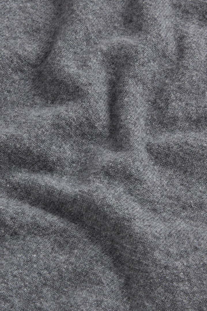 WOOL CASHMERE CREWNECK GG13 Gray photo 7 | Woolrich