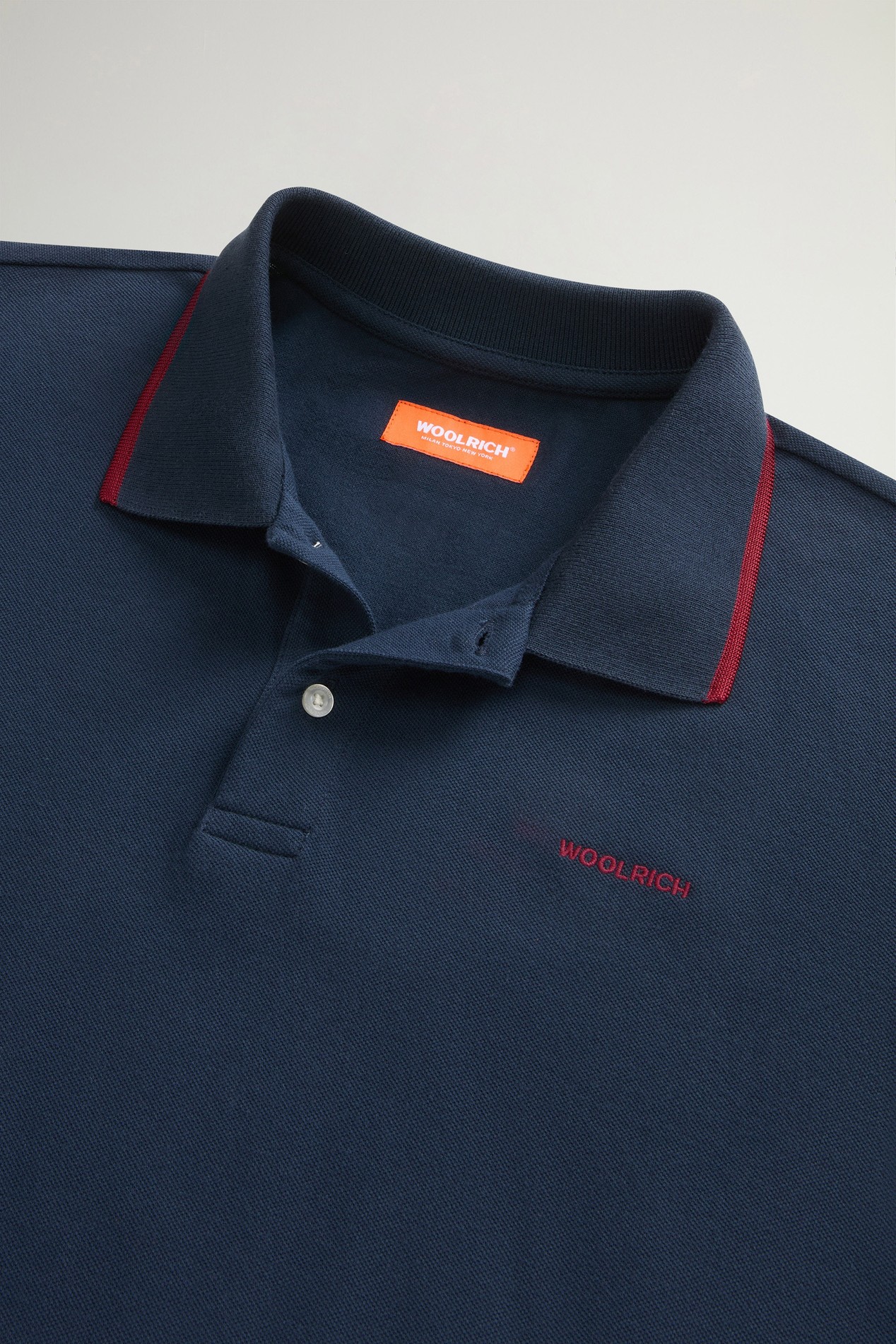 MONTEREY POLO Blue photo 3 | Woolrich