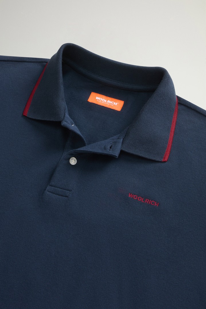 MONTEREY POLO Blue photo 3 | Woolrich