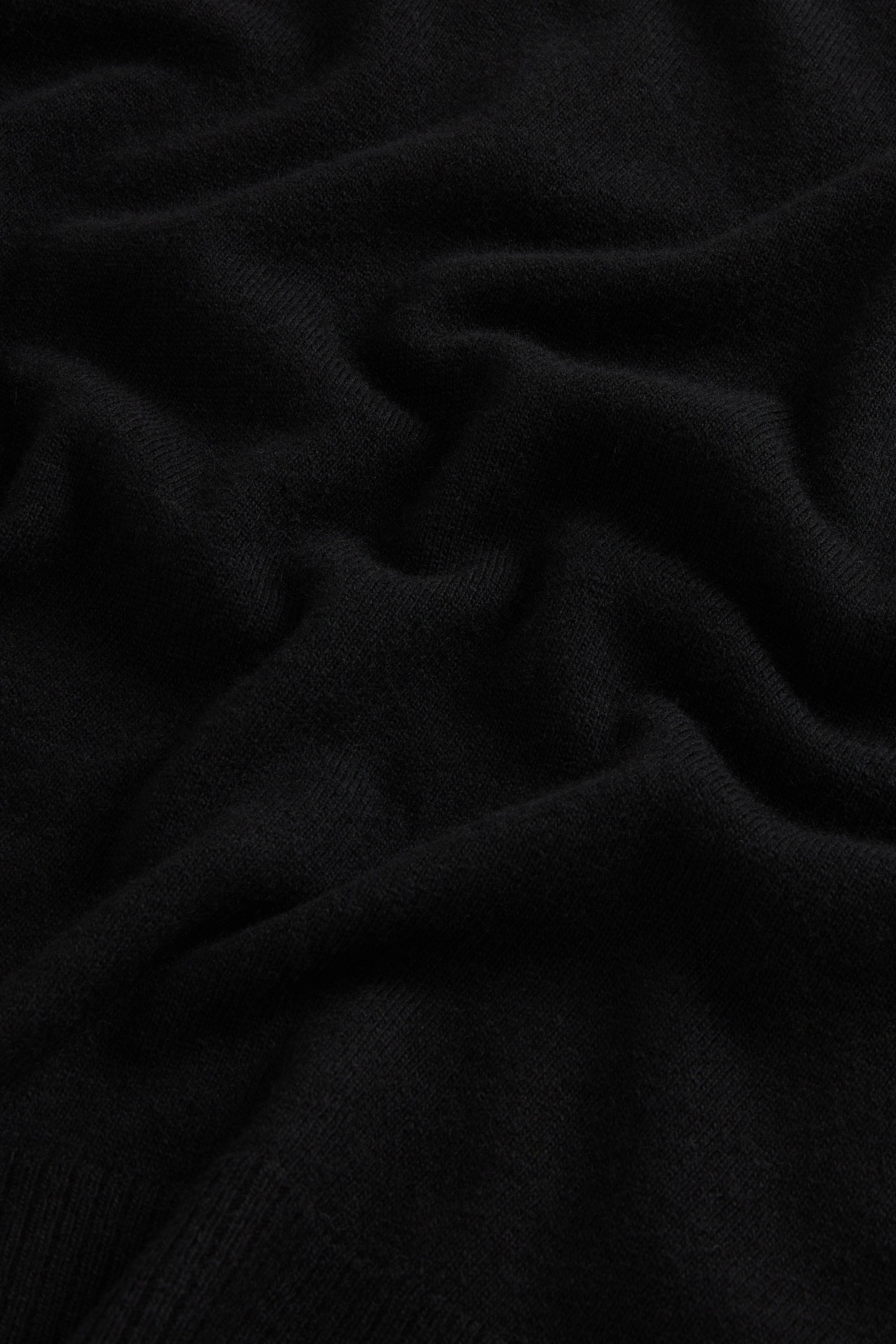 Jersey de cuello redondo en mezcla de lana virgen y cashmere Negro photo 6 | Woolrich