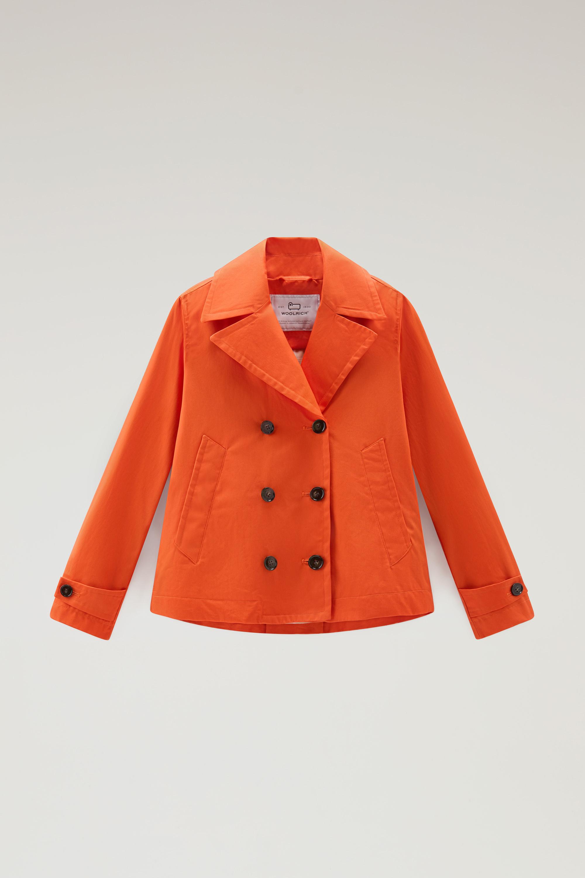 Havice Peacoat in Best Cotton Orange photo 1 | Woolrich