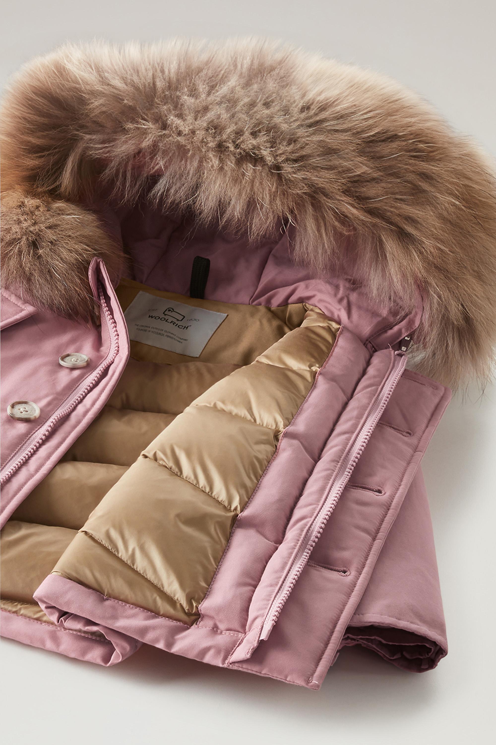Babies’ Ramar Cloth Parka with Removable Fur Detail Pink photo 6 | Woolrich