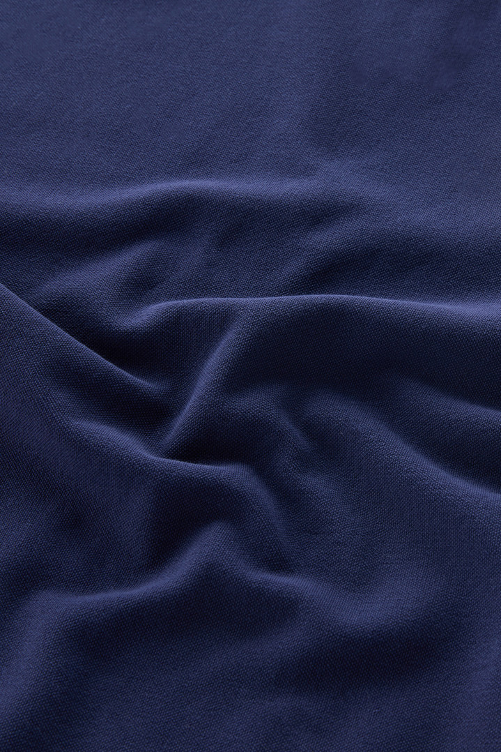 ICE COTTON POLO Blue photo 4 | Woolrich