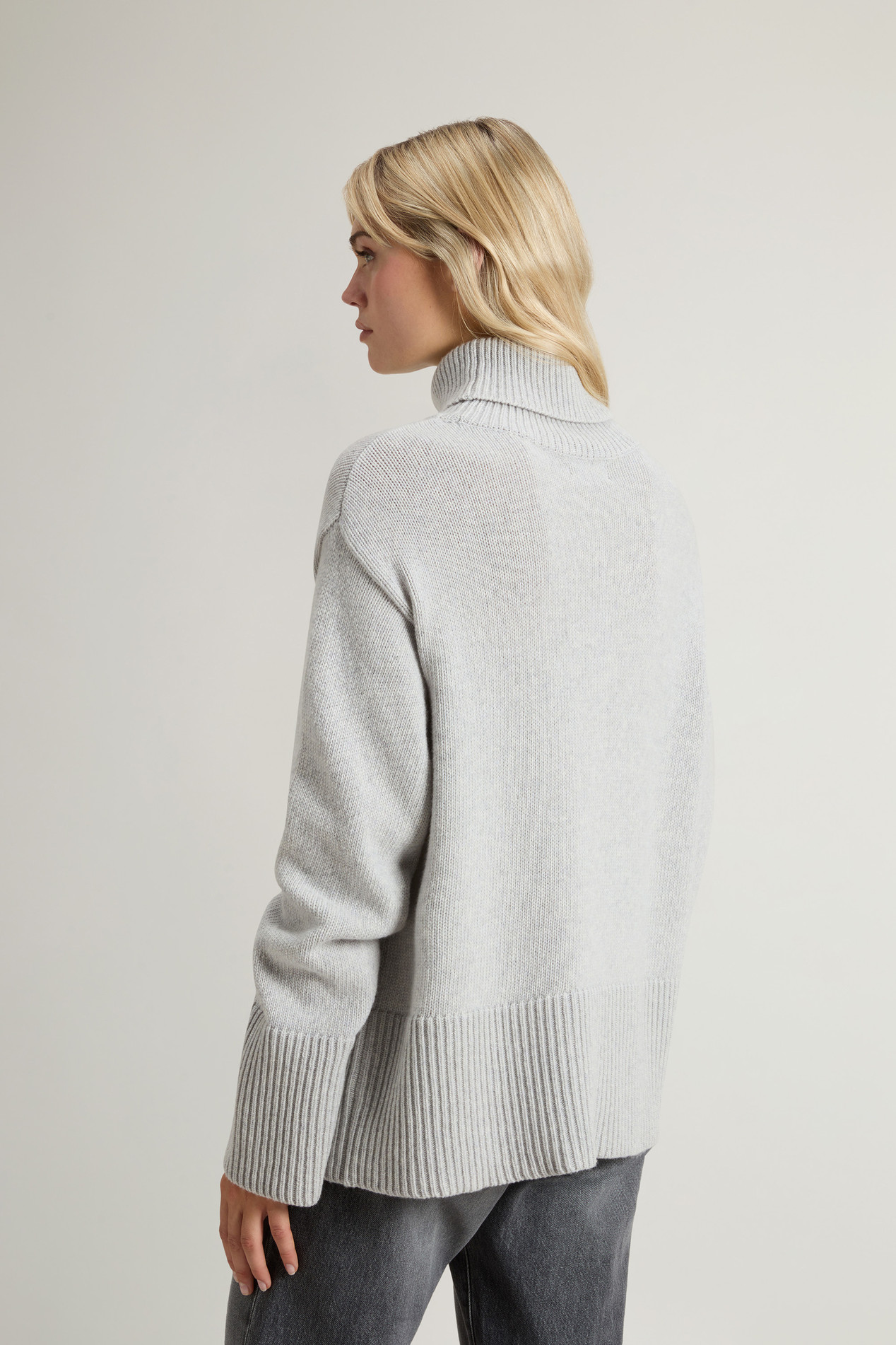 SUPERGEELONG TURTLENECK Gray photo 3 | Woolrich