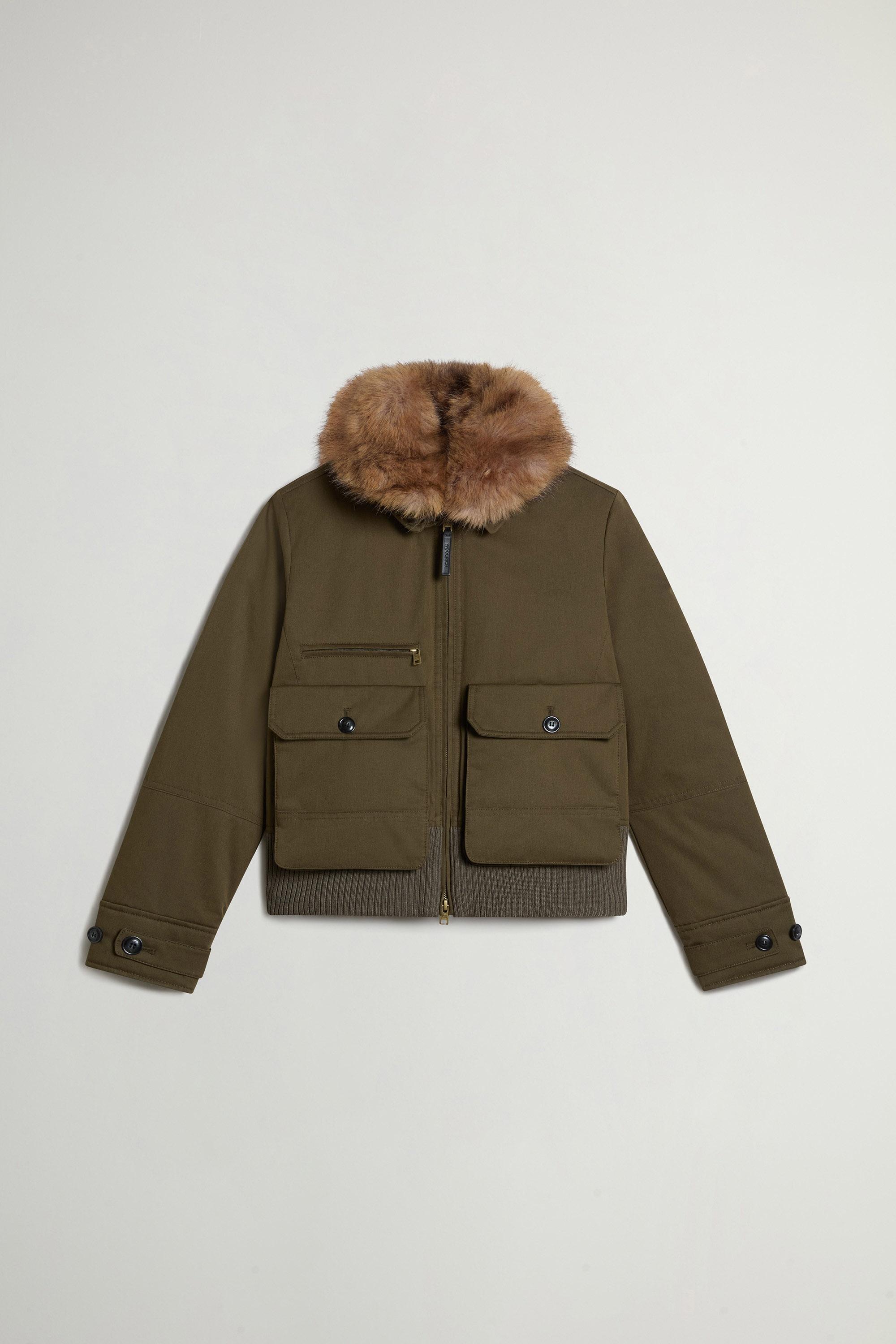 Bomber rembourré en Best Cotton Vert photo 5 | Woolrich