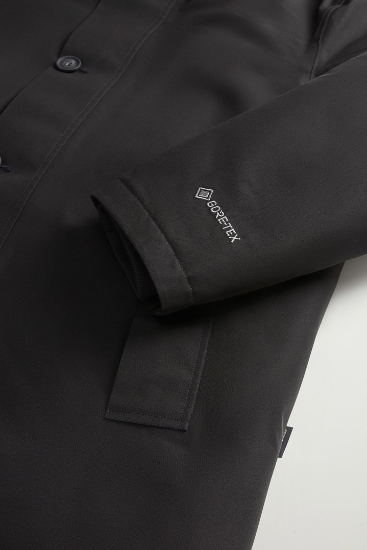 Waterproof Parka in Recycled Two-Layered GORE-TEX Fabric Black photo 7 | Woolrich