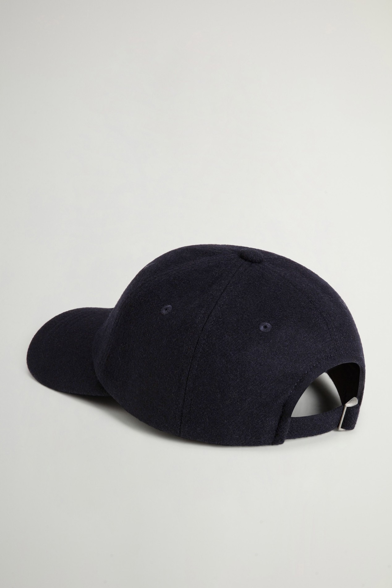 SOLID WOOL BASEBALL CAP Blue photo 3 | Woolrich