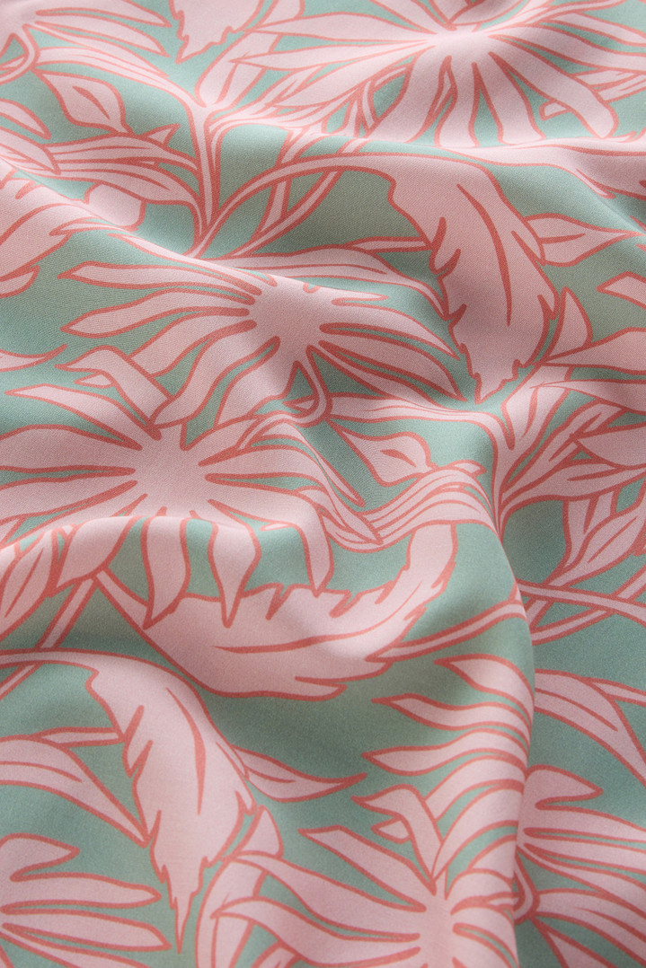 PRINTED FLUID SHIRT Pink photo 3 | Woolrich