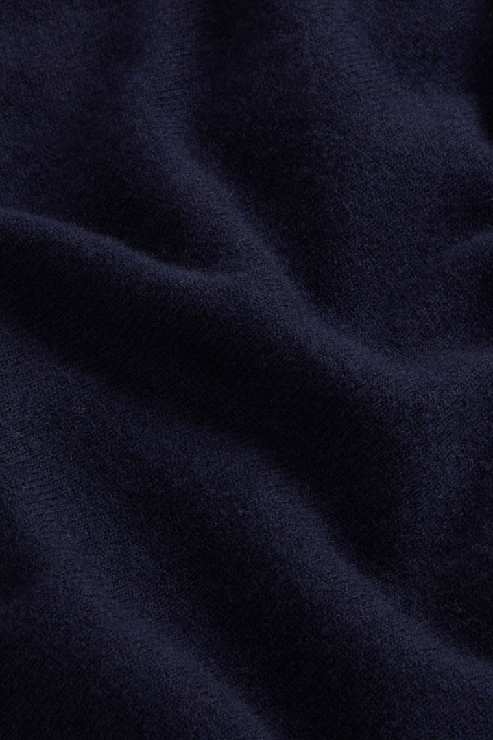 WOOL CASHMERE CARDIGAN GG13 Blue photo 7 | Woolrich