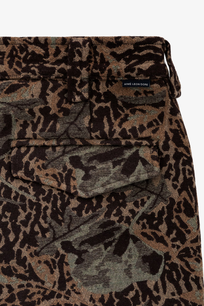 Wool Blend Camo Pants - Aimé Leon Dore / Woolrich Brown photo 3 | Woolrich