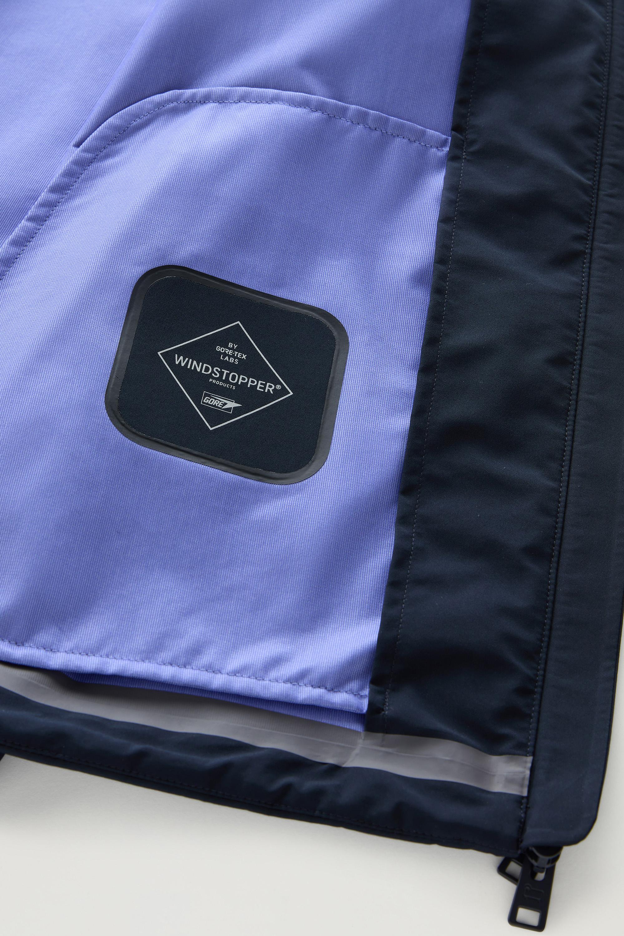 Jacket in Windstopper Gore-Tex Blue photo 6 | Woolrich