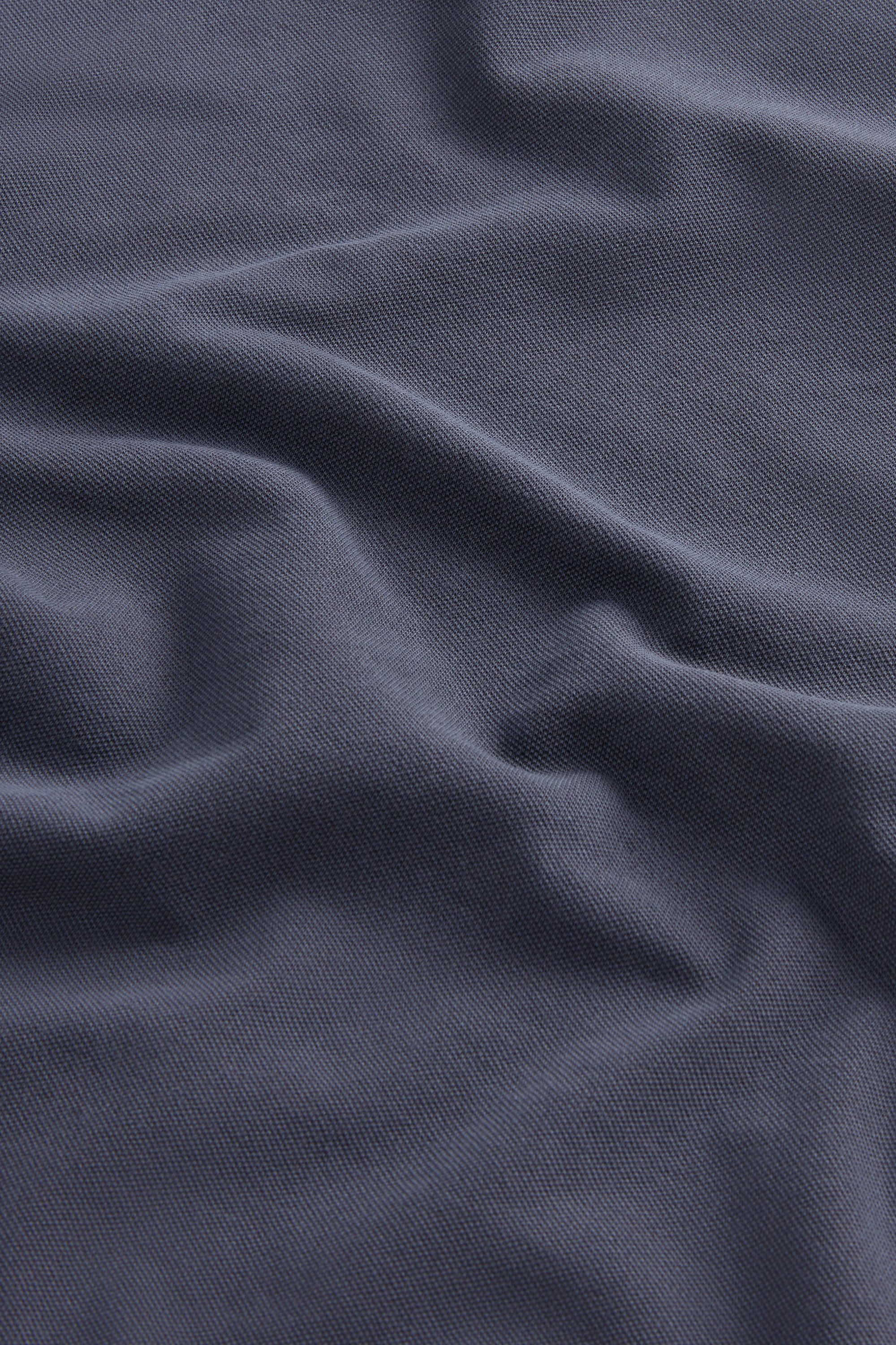 Stückgefärbtes Mackinack-Polo aus Stretch-Baumwoll-Piquet Blau photo 8 | Woolrich