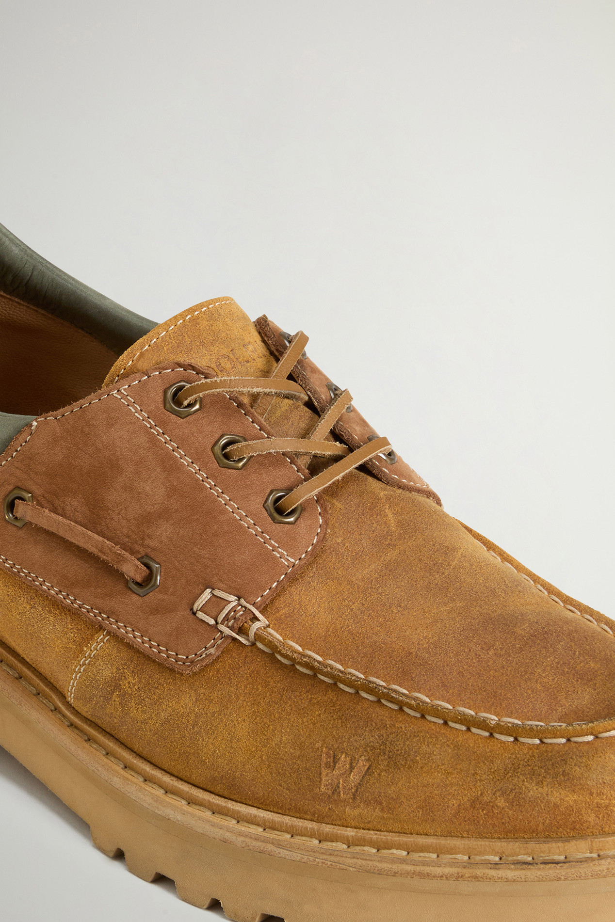 Rock Loafers in Suede and Nubuck Beige photo 5 | Woolrich