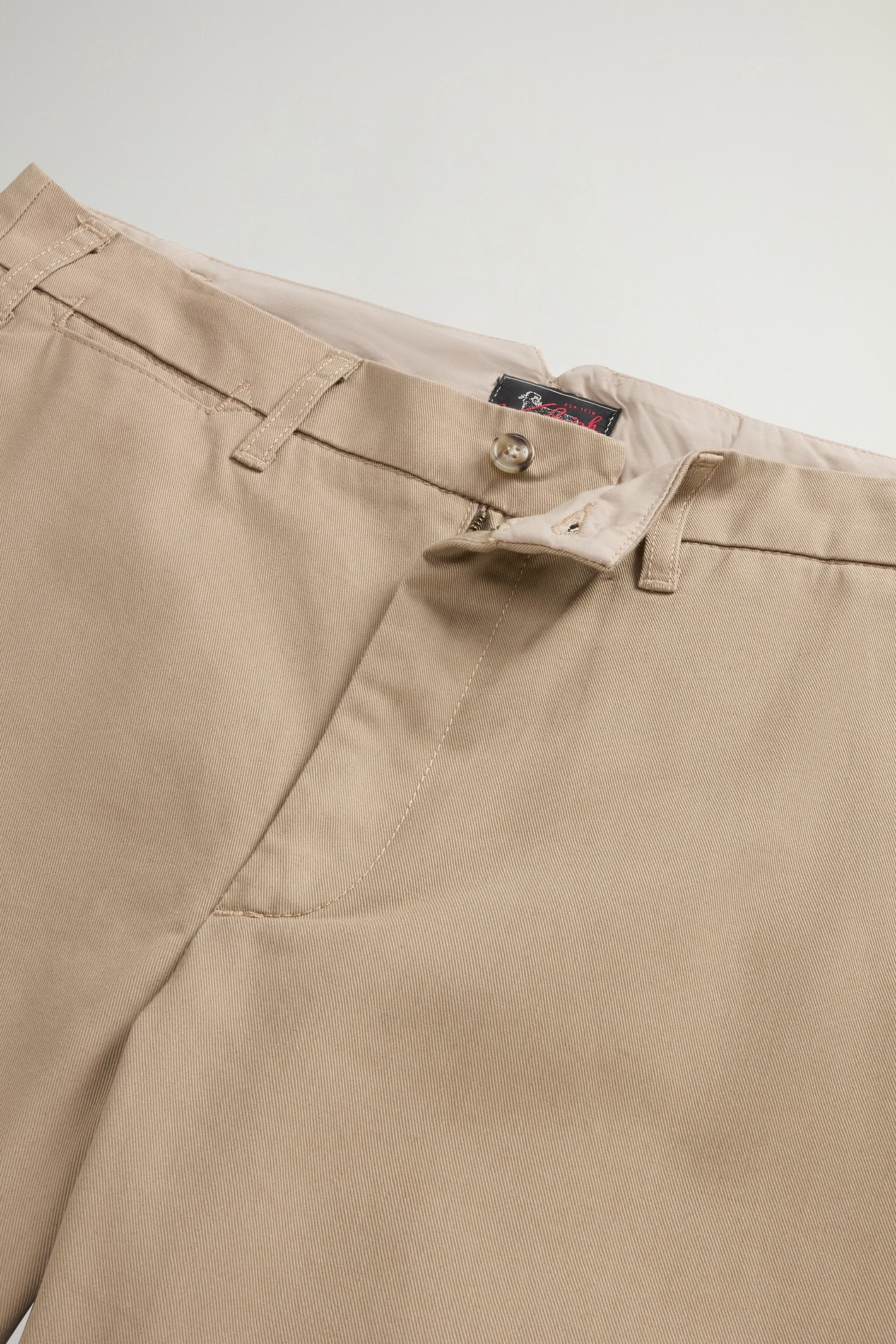 Chinoshorts Ranger aus Twill aus reiner Baumwolle Beige photo 2 | Woolrich