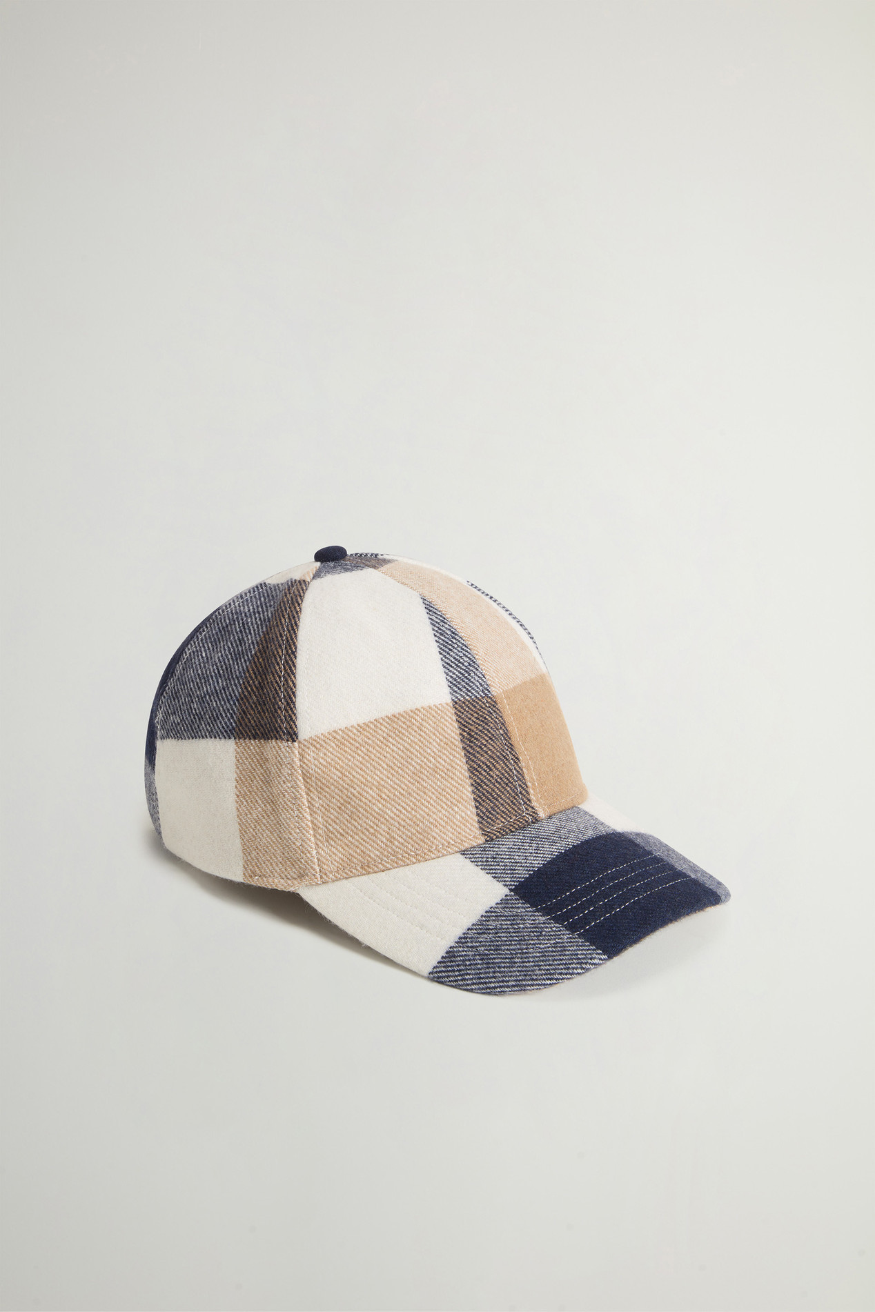 Cap in Recycled Italian Wool Blend Multicolor photo 1 | Woolrich