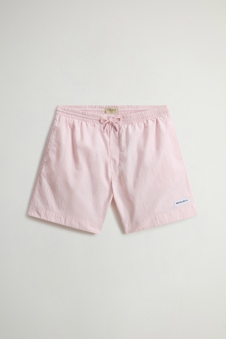 SOLID SWIM SHORTS Pink photo 4 | Woolrich
