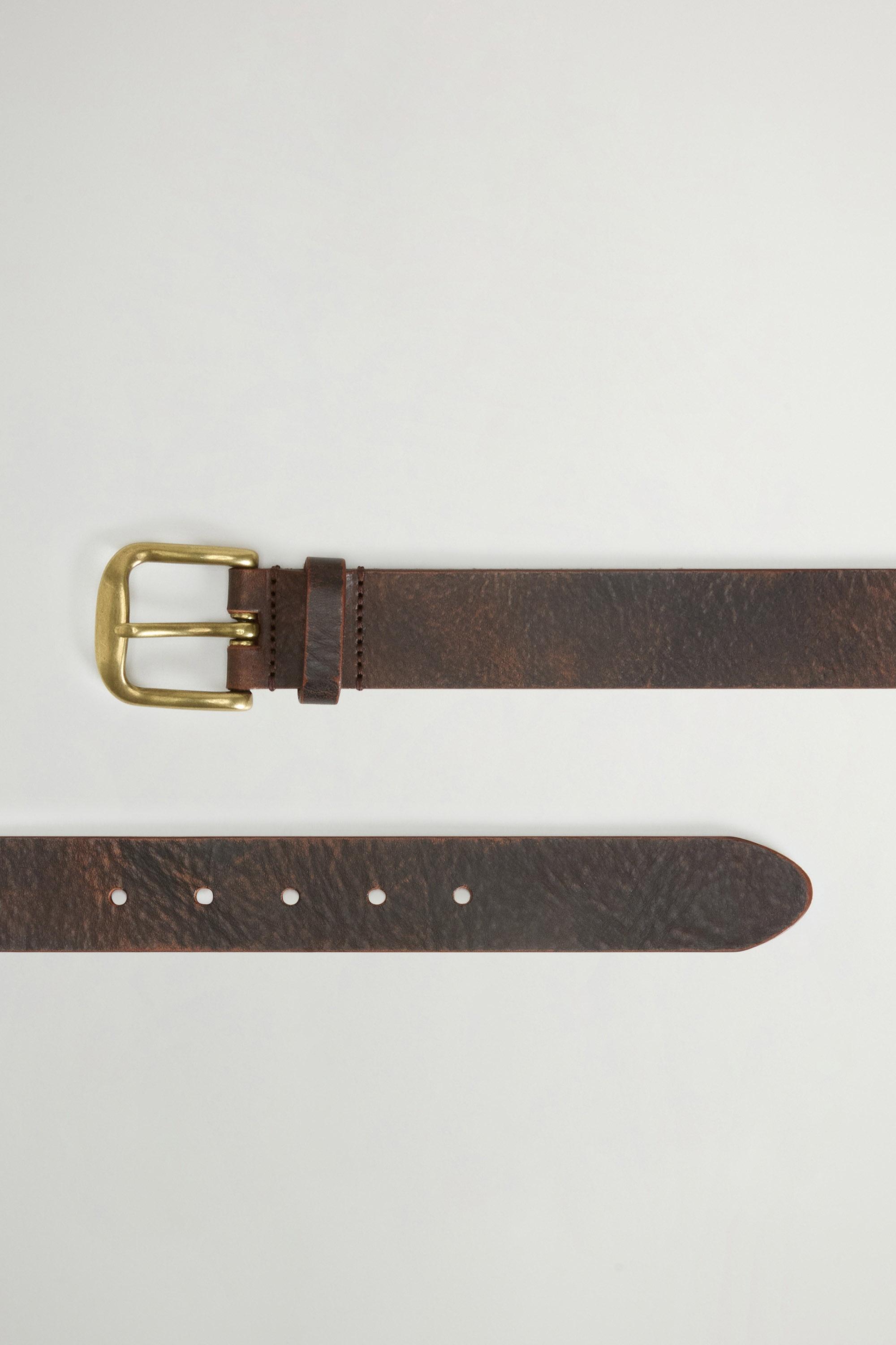 Belt in Leather Brown photo 2 | Woolrich