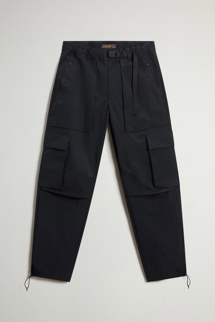 NYLON RIPSTOP CARGO PANT Black photo 4 | Woolrich