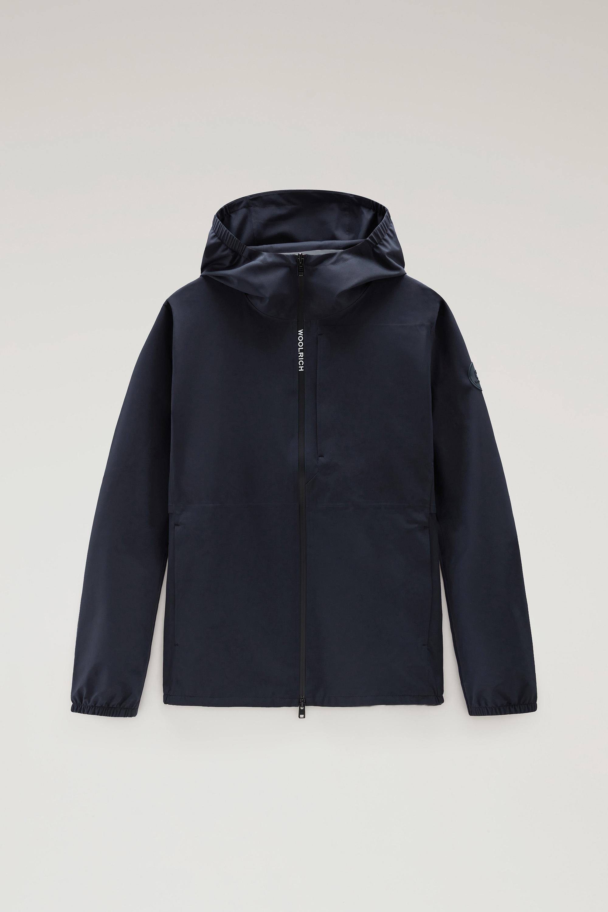 Waterproof Pacific Hooded Jacket Blue photo 1 | Woolrich